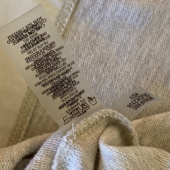 Calvin Klein Sweatshirt with Chiffon Accent, Small - Picture 5 of 7